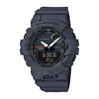 Casio G-Shock นาฬิกาข้อมือผู้ชาย สายเรซิ่น รุ่น GBA-800,GBA-800-8A,GBA-800-8ADR  - สีเทา