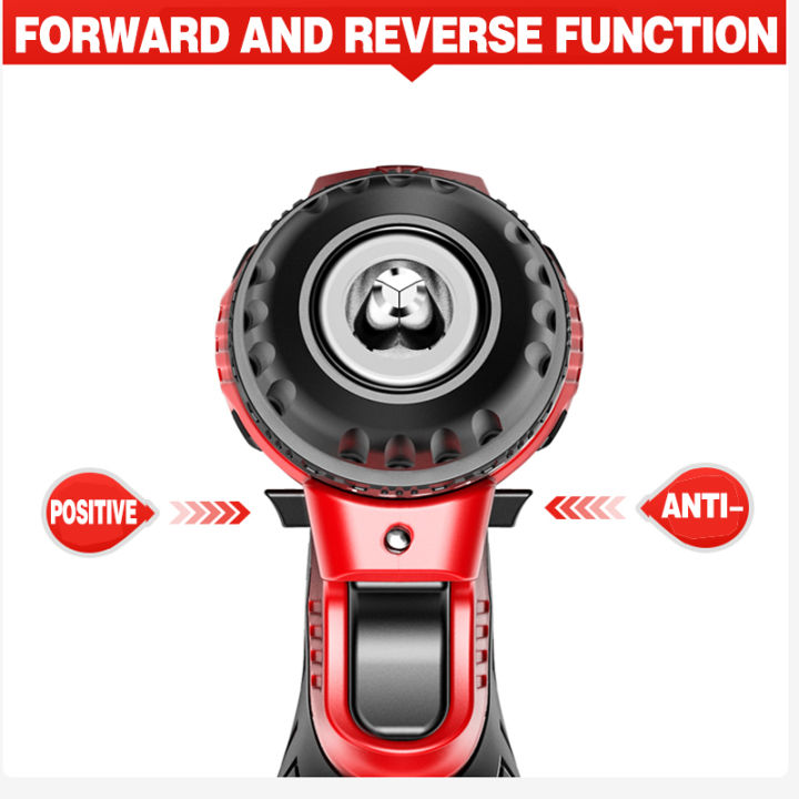 จัดส่ง-2-วัน-สว่านไร้สาย-12v-25n-m-บ้าน-แผ่นไม้เจาะ-ไขควงไฟฟ้า-ปรับความเร็วได้ทั้งบวกและย้อนกลับ-ชาร์จไฟได้หลายฟังก์ชั่น