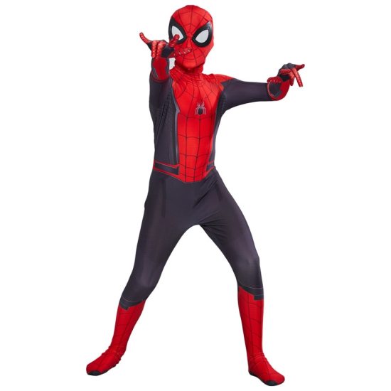 Bộ áo liền quần hóa trang nhân vật spiderman phong cách far from home cho - ảnh sản phẩm 8
