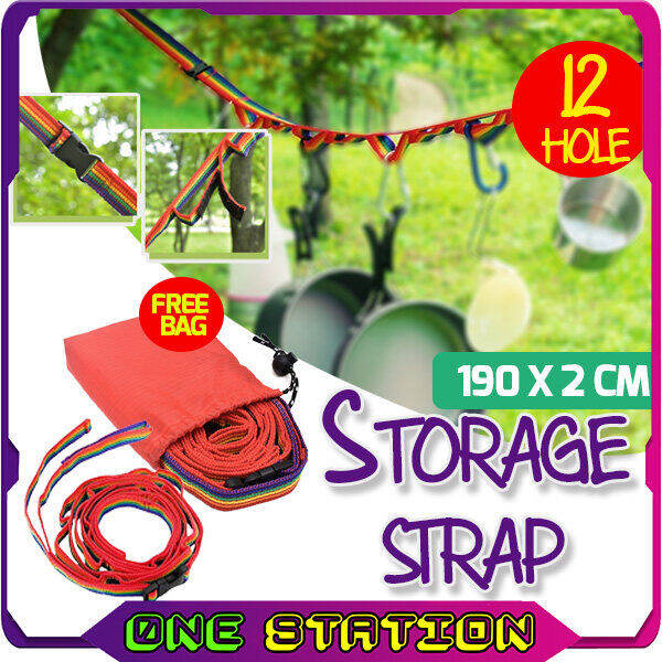 Camping Lanyard Rope Clothesline Rope Hanging Strap Camping Tent Rope Hanging String Camping