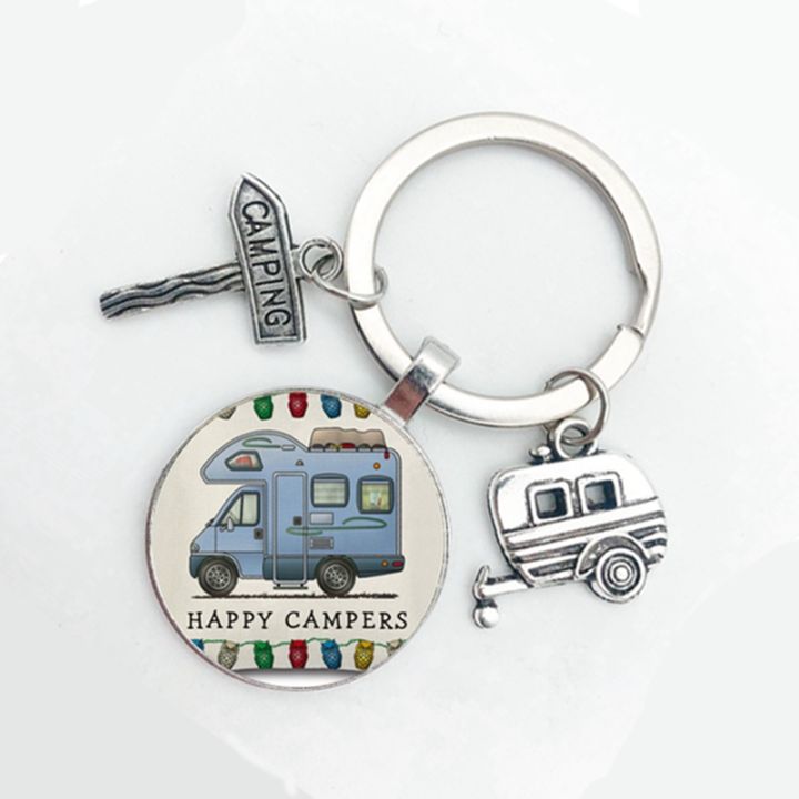 2021-new-camper-wagon-i-camping-keychain-trailer-road-sign-souvenir