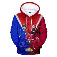 2023 2023 คุณภาพสูง Cosplay Beyblade Burst Evolution Hoodies Sweatshirt In Popular Thin hooded sweater สต็อกเพียงพอ