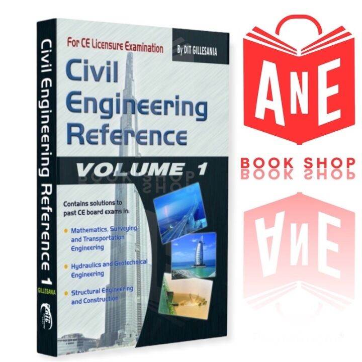 BOOK AUTHENTIC Civil Engineering Reference VOLUME 1 (For CE Licensure ...