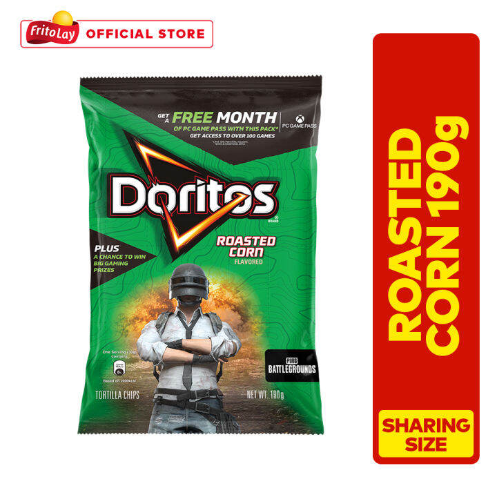 XBOX GAME PASS Edition Doritos Roasted Corn Flavored Chips 190g Lazada PH