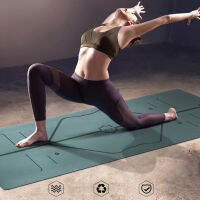 Wholesale natural rubber local tyrants beginners yoga mat anti-slip fitness gym mat esterilla yoga colchoneta tae yoga