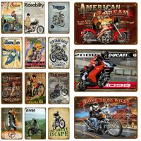 Vintage Race Motorcycle Poster Triumph Metal Tin Plaque Retro Signs For Pub Bar Garage Home Wall Decor 20x30cm YL143