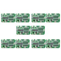 10Pcs 6S 15A 24V PCB BMS Charger Protection Board for 6 18650 Li-Ion Lithium Battery Cell Module DIY Kit