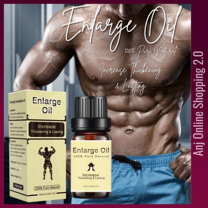 Original Enlarge Oil Men Enlarger Enhancer Effective Pure Oil Increase