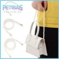 PETIBAG แฟชั่น เครื่องประดับ สายสะพายไหล่ 13 ขนาด สายไข่มุก กระเป๋า กระเป๋าถือ หูหิ้ว DIY กระเป๋าเปลี่ยน ห่วงโซ่ลูกปัดยาว