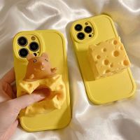 ☬❄₪ Unzip Cheese Mouse Case for IPhone 6 6S 7 8 Plus SE 2020 X XR XS Max 11 12 13 14 Pro Max Shockproof Back Cover