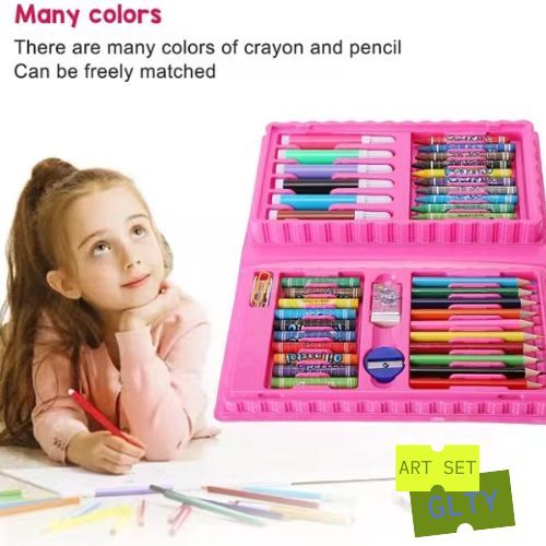 Children Drawing Set Painting Art Water Color Pen Crayon Oil