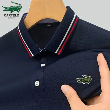 Crocodile logo shirt on sale brand