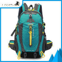 Lixada 40L กันน้ำเดินทางกระเป๋าเป้สะพายหลังค่ายธุดงค์แล็ปท็อป Daypack เดินป่าปีนกลับกระเป๋า