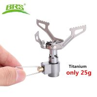 BRS Portable Mini Camping Titanium Stove Outdoor Gas Stove Survival Furnace Stove Pocket Picnic Cooking Gas Burner BRS-3000T