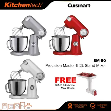 Cuisinart SM-50R Precision Master 5.5 Quart Stand Mixer - Red