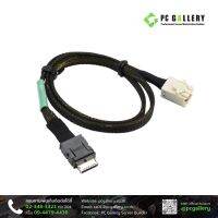 สายข้อมูล DATA CABLE SUPERMICRO NVMe TO MINI-SAS HD SFF8611 to SFF8643 สีดำ 57cm. CBL-SAST-0929 (ประกัน 1ปี)/ PC Gallery