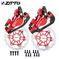 ZTTO Bicycle Line Pulling Hydraulic Disc Brake 2 Piston MTB Road Folding Bike Oil Disc Brake Calipers Other Bike parts