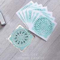 10pcs Creative Practical Shower Drain Cover Net Stickers Hair Filter Sink Strainer Kitchen Bathroom Accessories Home Improvement Dishracks Sink access