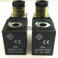 ODE Solenoid Valve Coil BDA 220V/230V 14.5VA/8W SA4251 Large Hole 13mm Small Hole 10mm Height 39mm 12V 24V 110V