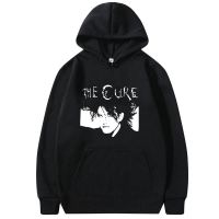 New In Stock Fashion Design Men 1986 Cure Robert Smith Black Hoodies Unisex Teenagers Cool Sweatshirt Man Streetwear Size XS-4XL