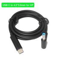 USB Type C PD to DC 4.5x3.0mm Power Adapter Connector Laptop Charging Cable Cord for Hp Pavilion Stream Envy Elitebook Notebook