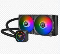 ชุดระบายความร้อนซีพียู Thermaltake CPU Liquid Cooler AIO TH120/240/280/360/420 V2 ARGB Sync ARGB Sync Black