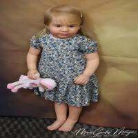 【YF】 FBBD 36inch Reborn June 3 Year Toldder Lifelike Soft Touch Baby Doll Kits  With Standing Legs Cloth Body