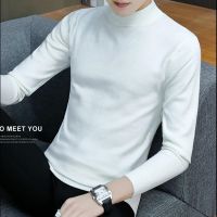 [COD] Sweater Mens Knitwear Half Collar Bottom Shirt Wear Wholesale Dropshipping