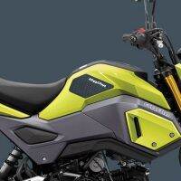 แผ่นรองถัง GROM MSX 125 GROM มอเตอร์ไซค์ไม่ลื่นสติ๊กเกอร์แท๊งค์น้ำมันข้างแผ่นกันน้ำสติกเกอร์ยาง GROM 125 16-20