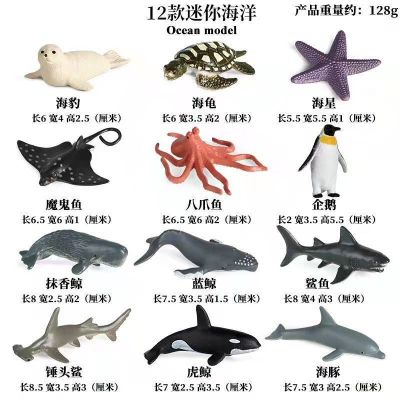 Childrens simulation model of ocean shark toy big giant shark jaws giant shark animal model