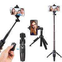 Tripods Selfie Stick Bluetooth Remote Handheld Monopod Self bastone selfy stik for iphone 6 7 8 plus x IOS Android