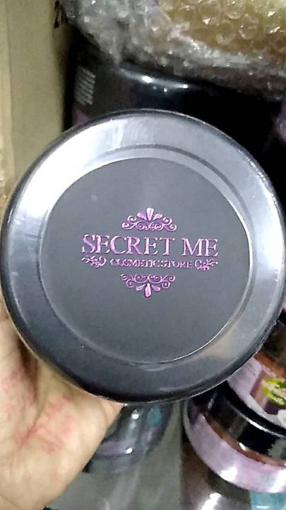 secret-me-body-white-perfect-ครีมแป้งบุ๋ม-ทากลางวัน-โลชั่นบำรุงผิวกายสูตรเข้มข้นเพื่อผิวขาว-230-g