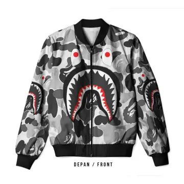 Jaket bape 2024 shark ori