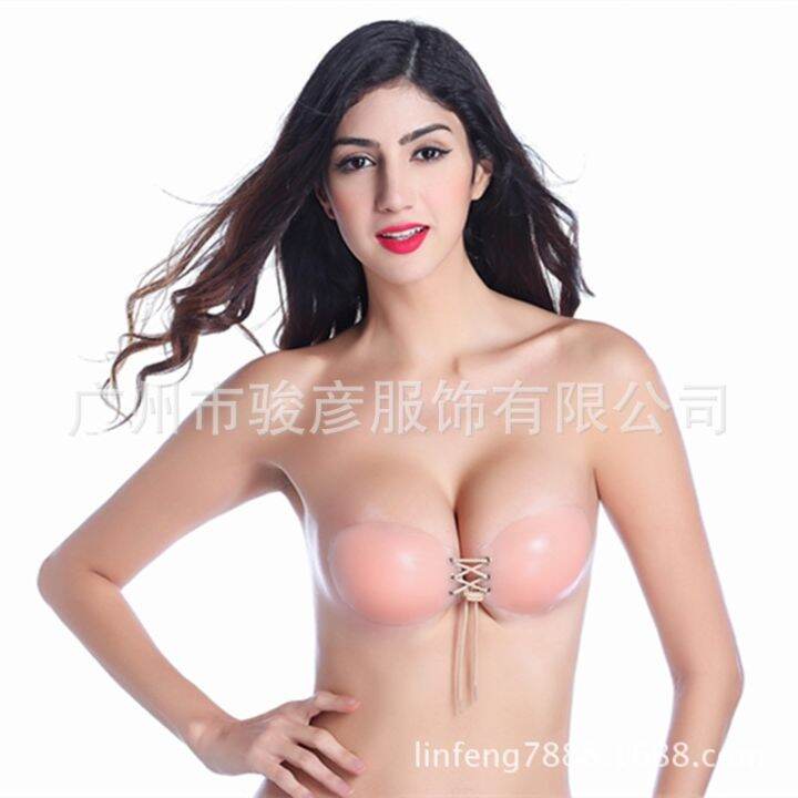 silicone-bra-placket-wings-lala-goddess-underwear-together-without-rims-wedding-dress-rope-silicone-bra