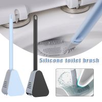 Silicone Bristle Golf Toilet Brush And Drying Holder For Bathroom Storage And Organization Bathroom Cleaning Tool WC Accessories