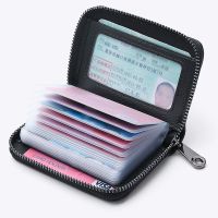 hot！【DT】◇❧☃  20 Detents Cards Holders Business Bank Credit Bus ID Card Holder Cover Coin Anti Demagnetization Wallets Organizer