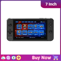 7 Inch Large HD Screen Handheld Retro Game Console HD Sensitive Support Two-Player Games Childrens Gifts