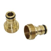 1pc Brass 1/2" 3/4“ Inch Thread Quick Connector Garden Irrigation Connector Faucet Nozzle Adapter Water Gun Joints