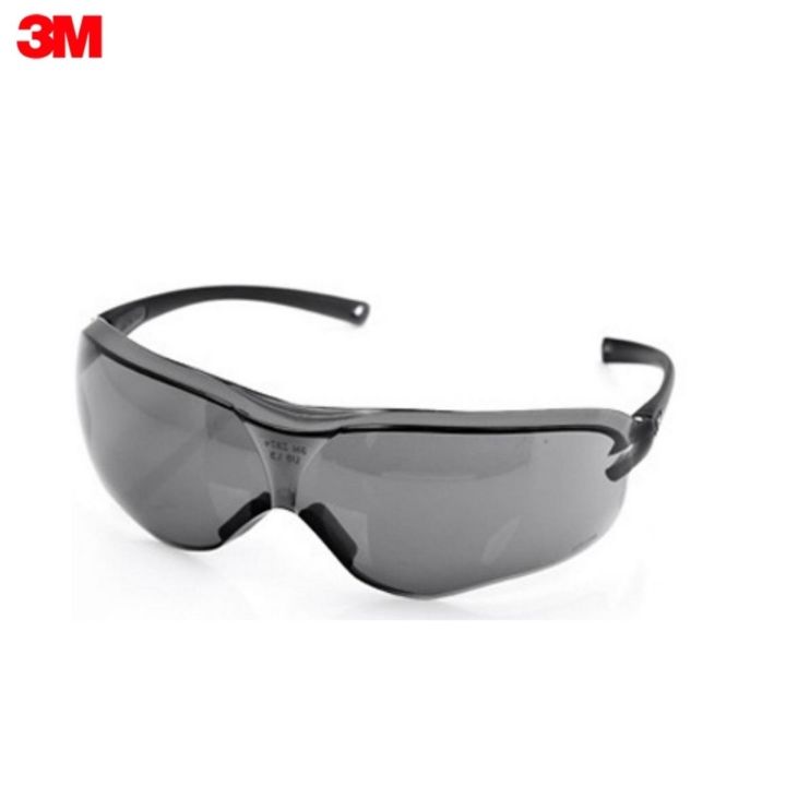 3M แว่นนิรภัย (แว่นเซฟตี้) V35 เลนส์สีดำ Safety Eyewear Protection