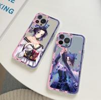 （shine electron）เคสโทรศัพท์สังหารปีศาจ Kochou Shinobu สำหรับ Samsung S 20 S 21 S 22 S 23 Lite Plus เคสโทรศัพท์มือถือพิเศษ