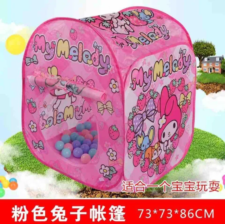 My melody pink play tent for kids | Lazada PH