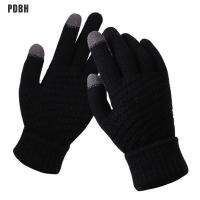 [PDBH Fashion Store] Flash Sale Women Winter Touch Screen Gloves Warm Stretch Knit Mittens Full Finger Guantes