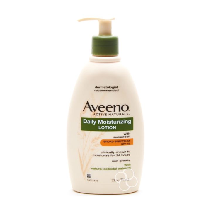 Aveeno Lotion Daily Moisturizing with Sunscreen SPF 15 12 oz. | Lazada PH