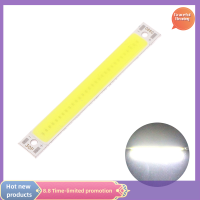 สง่างาม3V-4V DC 60Mm 8Mm LED COB Strip 1W 3W สีขาวเย็นอบอุ่นสีฟ้าสีแดงแหล่งกำเนิดไฟ LED สำหรับ DIY โคมไฟทำงานจักรยาน