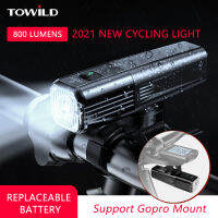 Towlid BR800 Bike Headlight MTB Road Bicycle Bright Light Flashlight Waterproof 800Lumens LED Cycling