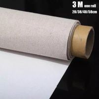 Professional Blank Canvas for Painting Layer Acrylic Oil Painting Canvas Linen Blend Primed Art Supplies for Artist 3M One Roll