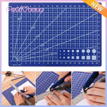 30*22cm A4 Grid Lines Cutting Plate Cutting Mat Paper Board Craft Sewing  Tool