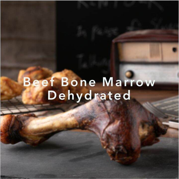 [COD] All Natural Pet Treats Dehydrated Beef Marrow Bone Dog Treat