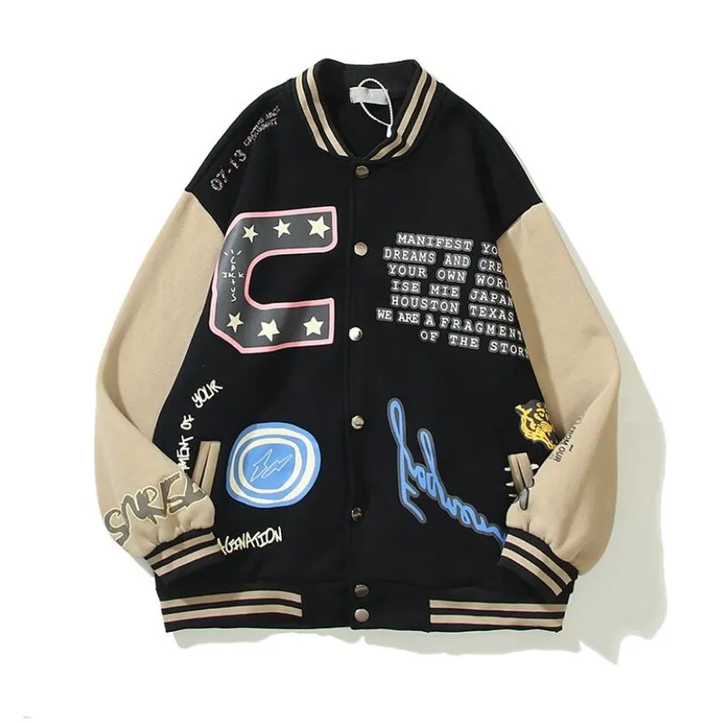 Travis Scott Cactus Jack Letterman Jacket