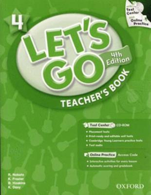 Bundanjai (หนังสือคู่มือเรียนสอบ) Let s Go 4th ED 4 Teacher s Book and Online Practice CD (P)
